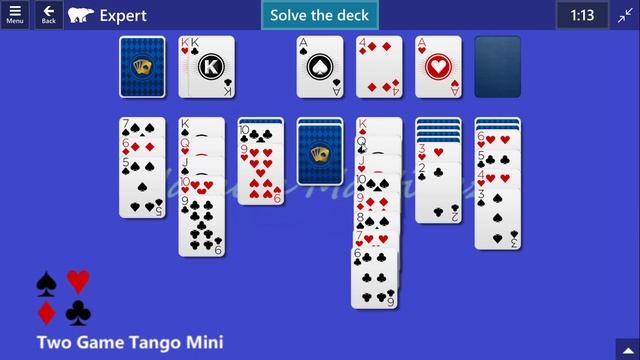 Two Game Tango Mini Game #5 | November 27, 2021 Event | Klondike Expert смотреть онлайн