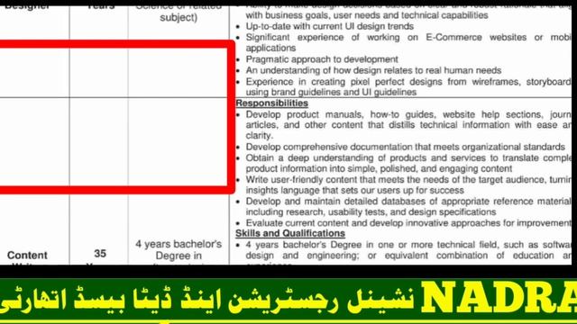 National Registration & database authority nadra leatest jobs 2023|#nadrajobs2022 смотреть онлайн
