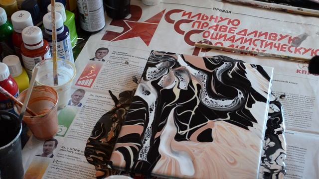 ИНТЕРЬЕРНАЯ КАРТИНА с краской металлик/ Картина акрилом/Акриловая Заливка. смотреть онлайн