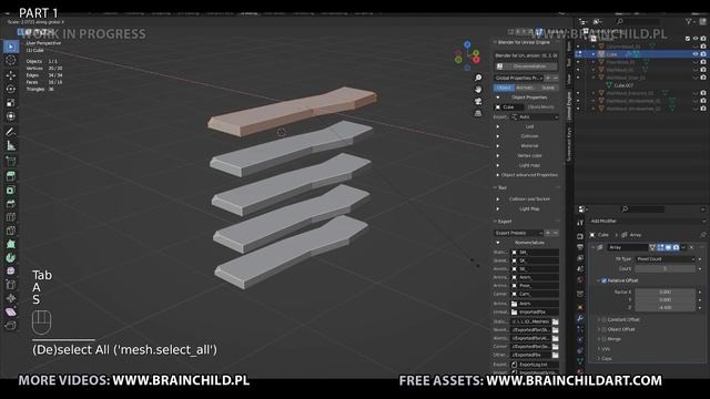 UE5 & Blender 3.0 | How to CREATE 3D Modular House in Blender 3D and Unreal Engine 5 (PART 1) смотреть онлайн