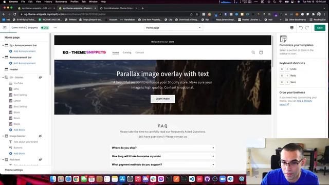 HOW TO ADD ANNOUNCEMENT BAR | SHOPIFY TUTORIAL смотреть онлайн