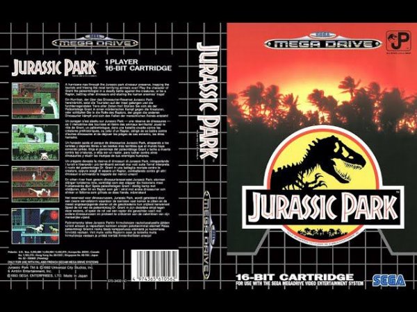 Jurrasic park (sega) - complete (пройден)