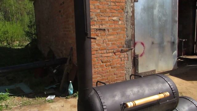 мангал коптильня своими руками. Быстро и красиво))) смотреть онлайн