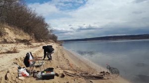 Ока, Весенняя рыбалка, фидер..mp4