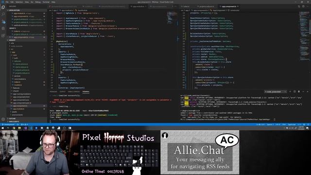 Day 9 - 2 - The Monitaur - Adding NGRX Store / Redux to our Angular CLI WebApplication смотреть онлайн