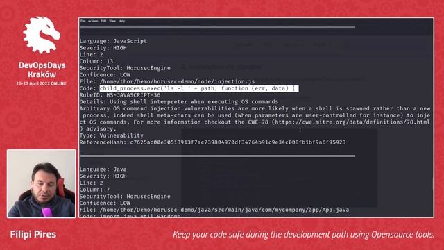 DevOpsDays Krakow 2022 - Filipi Pires - Keep your code safe during the development path using... смотреть онлайн