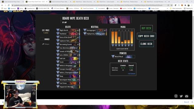How To Play and Counter Board Wipe Death, Gods Unchained смотреть онлайн