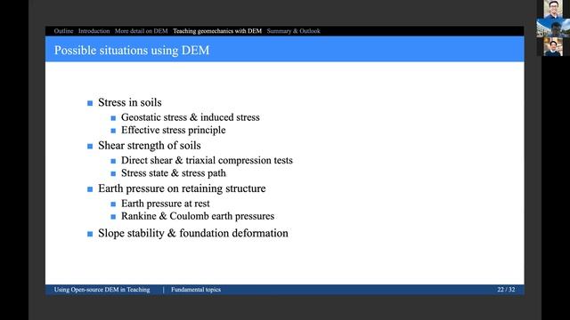 2022 TC105 Seminar Series - Using open-source DEM in teaching смотреть онлайн