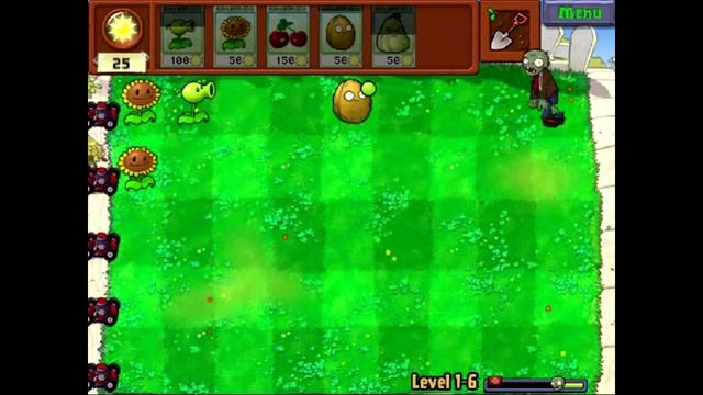 Игра Растения против Зомби смотреть онлайн