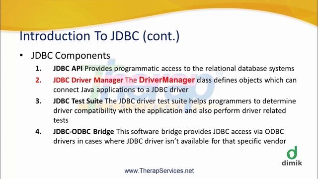 CS203 - JavaEE - JDBC Driver смотреть онлайн