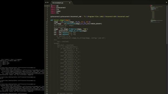 How to read text from an image using python and tesser OCR with pytesseract смотреть онлайн