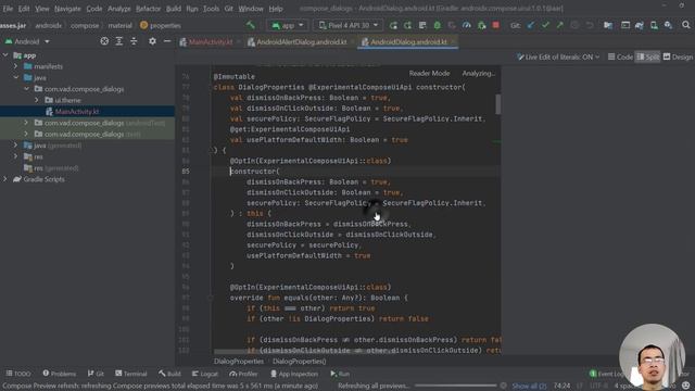 Jetpack compose Android - Examples #2 How to make dialogs смотреть онлайн