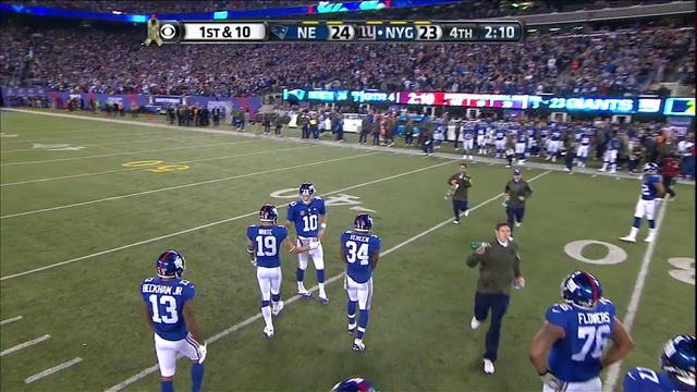New England Patriots vs New York Giants. 3h. | NFL. Week 10. 15.11.2015 смотреть онлайн