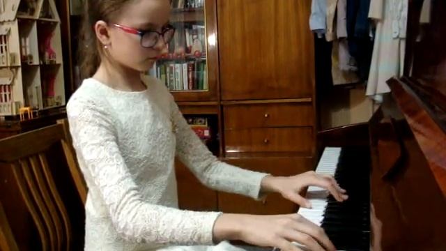 Ева Кузьмина. Д. Шостакович "Вальс-шутка". смотреть онлайн