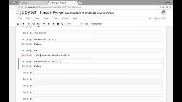 Built in String Methods Part 2 смотреть онлайн
