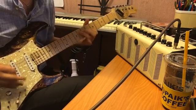 Yamaha Thr10 Sound guitar solo - Moon Jong Hyuk(문종혁) смотреть онлайн