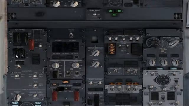 Как заглушать двигателя в Boeing737-800 PMDG в MFSX