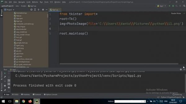 change window icon tkinter-python