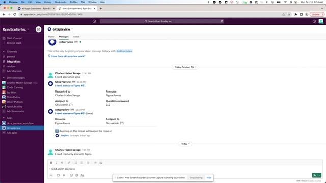 Request Access to Granular Roles via Okta смотреть онлайн