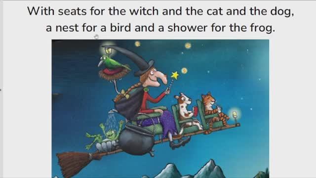 Room on the broom read along video.mp4 смотреть онлайн