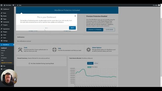 Installing WordFence on WordPress смотреть онлайн