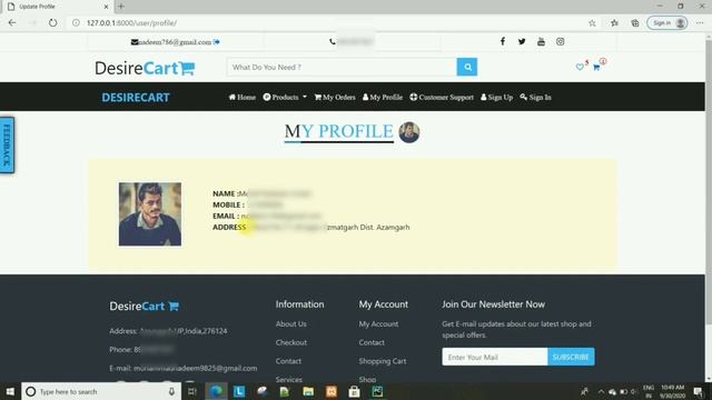 Ecommerce Website Template Python With Django смотреть онлайн