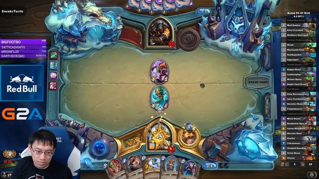 WE MADE A JUICY ARENA DECK | The Boomsday Project | Hearthstone Arena смотреть онлайн