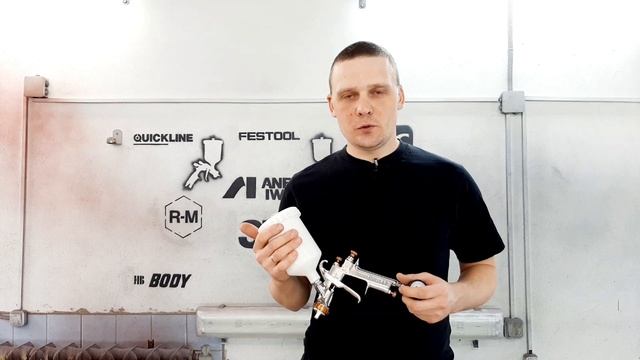 Обзор и Тест Краскопульта ANEST IWATA W400 Bellaria смотреть онлайн