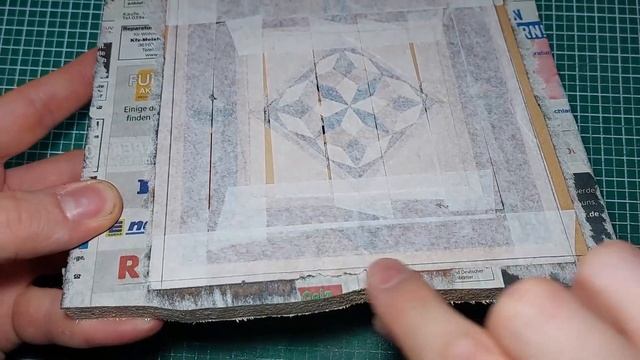 DIY Marquetry Woodworking - Pattern