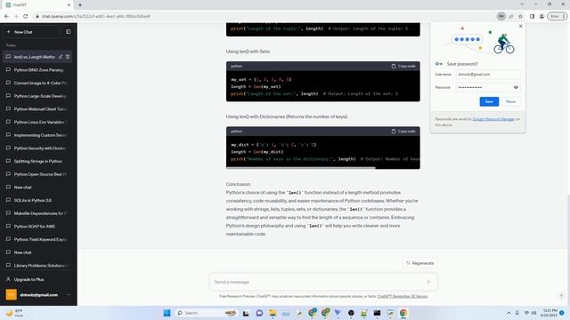 Why does Python code use len function instead of a length method смотреть онлайн