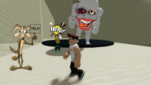 Бегущая голова в Роблокс