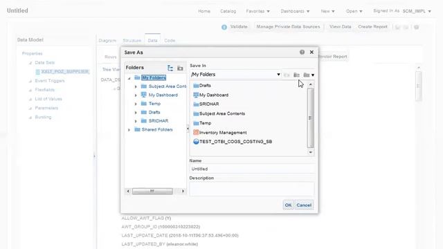 Oracle Cloud BI Report - Session 1 смотреть онлайн