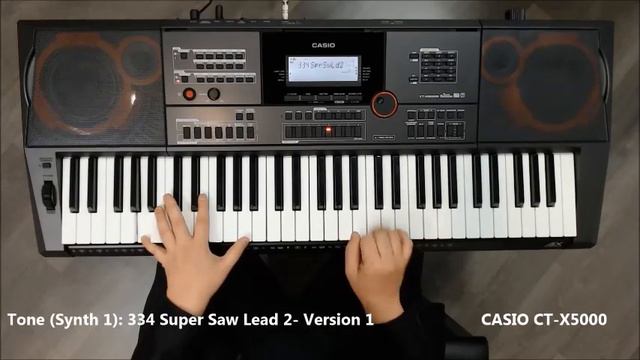CASIO CTX 5000 Synth Tone