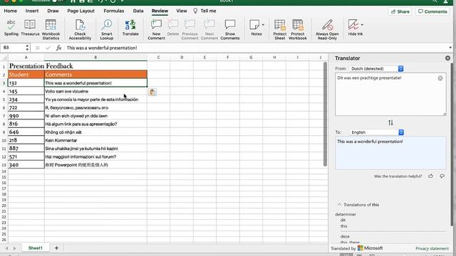 Using Microsoft Translator in Excel смотреть онлайн