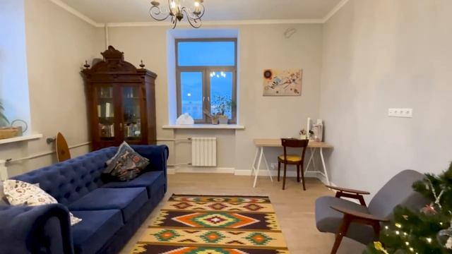 Двухкомнатная квартира 52м. из бывшей коммунальной квартиры. смотреть онлайн