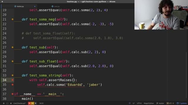 Live de Python #2 - Testes com Python [Testando Unidades] parte 1 смотреть онлайн