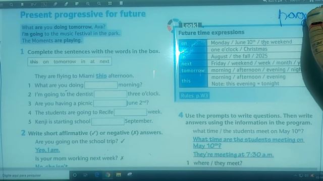 Engenho - 7° - Inglês - Simple Present X Present Progressive, Weather смотреть онлайн