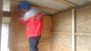 Летний Курятник на 10 кур. Своими руками из остатков ОСБИ .
