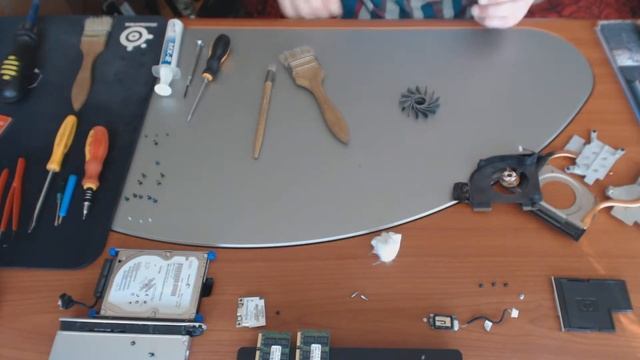 Disassembly HP Pavilion DV6 1210SR VE194EA смотреть онлайн