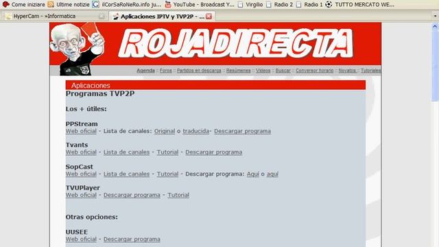 Rojadirecta смотреть онлайн