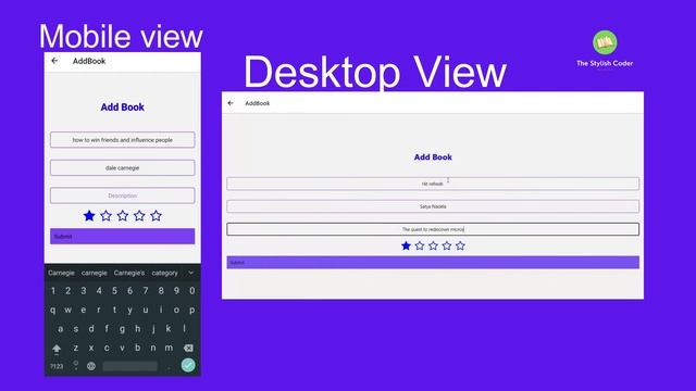 Book Shelf || React Native Project with Firebase || Code Link || The Stylish Coder смотреть онлайн