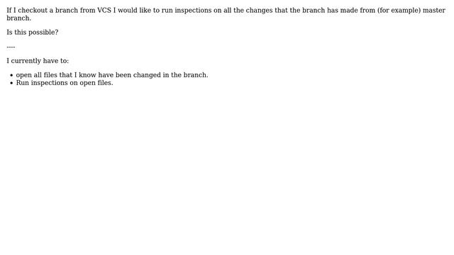 use code inspections in PHPstorm to review a branch or pull request смотреть онлайн