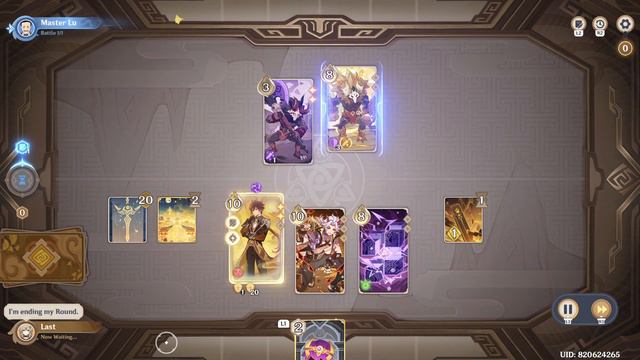 Vs Master Lu (Protecting Monolith) | Genius Invokation TCG - Genshin Impact