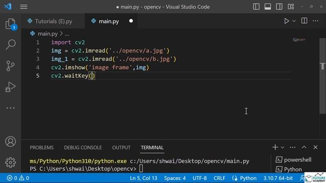 Image Processing with OpenCV & Python [1] | Eng.Shwel смотреть онлайн