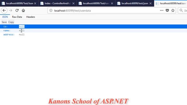 Lecture- 6: Passing user data to Json and Another Action Method смотреть онлайн