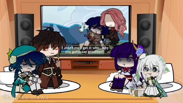 Archons react to Venti | !READ DESCRIPTION! | Genshin Impact смотреть онлайн