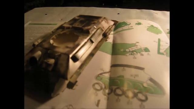 ТАНК "Т-34" Собираем из бумаги | T-34 Tank of paper смотреть онлайн