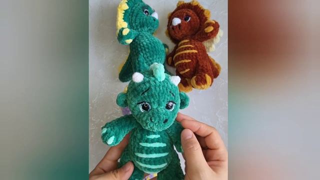 Обзор на игрушки дракончик и динозаврик по МК "ДиноШа" смотреть онлайн