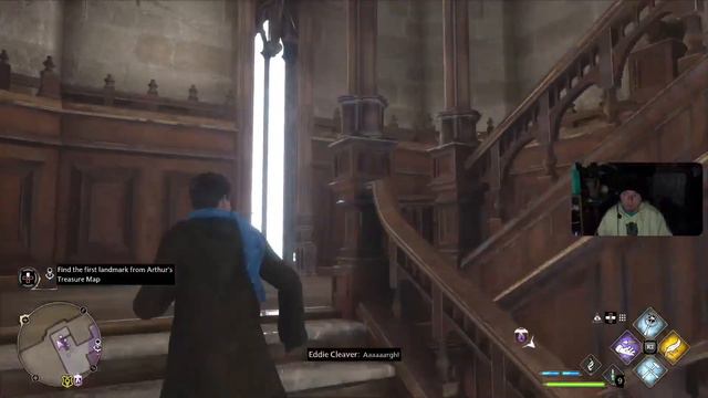 HOGWARTS LEGACY WAlkthrough Part 8 - Cache In The Castle Side Quest (PS5) смотреть онлайн