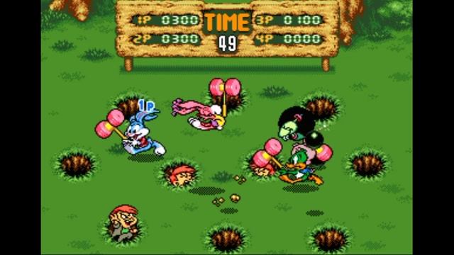 Sega Mega Drive 2 (Smd) 16-bit Tiny Toon Adventures Acme All Stars Бей Макса